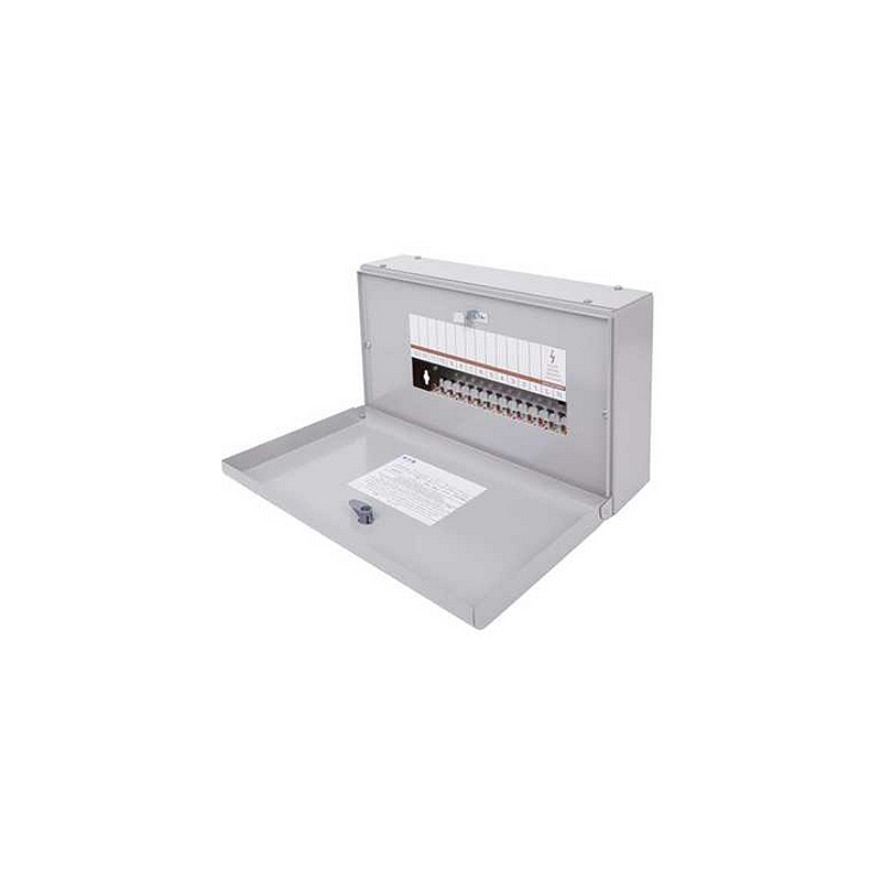 1 pcs - Eaton 1 Phase Distribution Board, 10 Way, 125 A