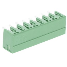 5 pcs - Phoenix Contact 3.81mm Pitch 8 Way Right Angle Pluggable Terminal Block, Header, Through Hole, Solder Termination