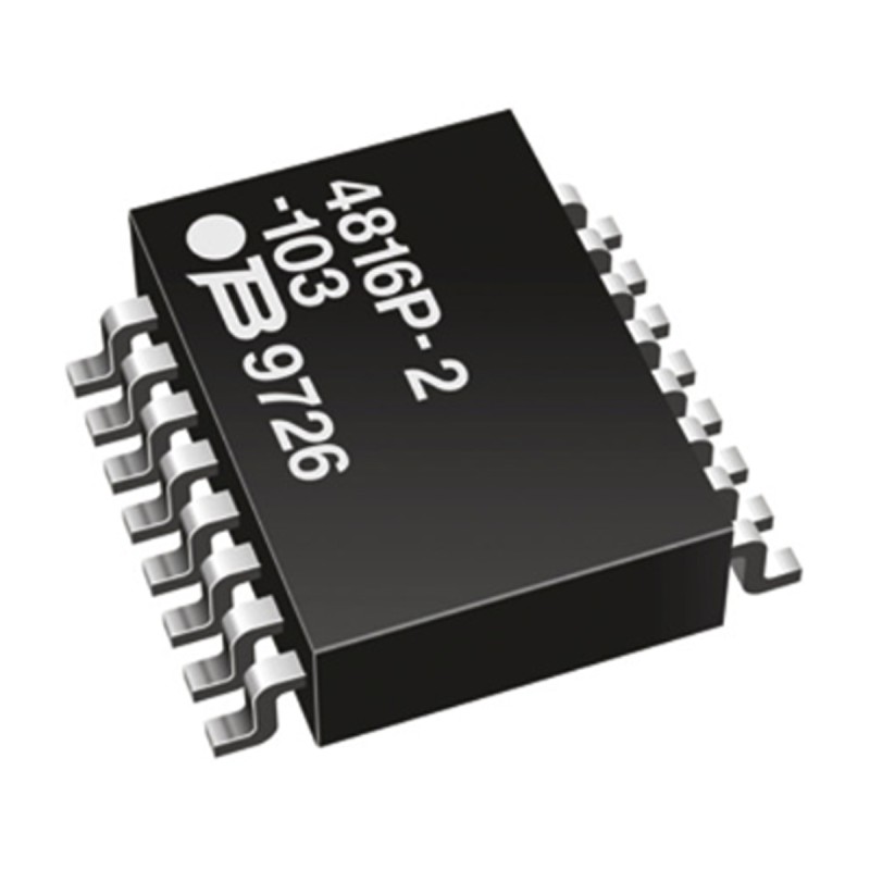 5 pcs - Bourns, 4800P 47Ω ±2% Isolated Resistor Array, 8 Resistors, 1.28W total, DIP, Standard SMT