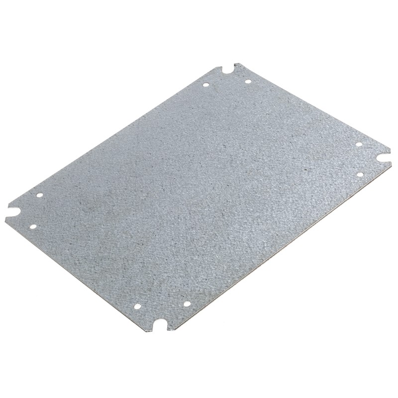 1 pcs - RS PRO Stainless Steel Mounting Plate, 248mm H, 250mm W, 198mm L for Use with SBOX 3.4-200 V2, SBOX 5.5-200 V2, SBOX