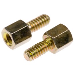 5 pcs - TE Connectivity, Series HDF or HDP or HDE Series Screw Lock For Use With D-Sub Connector