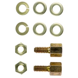 5 pcs - TE Connectivity, Series HDF or HDP or HDE Series Screw Lock For Use With D-Sub Connector