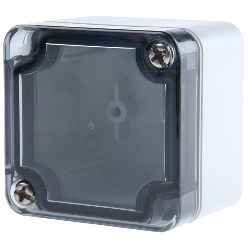 1 pcs - Spelsberg TK PC Series Grey Polycarbonate Enclosure, IP66, Transparent Lid, 52 x 50 x 35mm