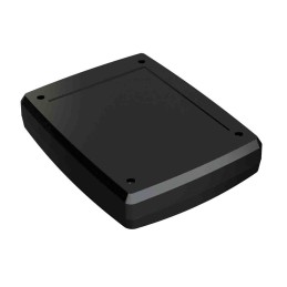 1 pcs - RS PRO Black ABS Enclosure, IP64, IK07, Black Lid, 184.7 x 144.6 x 38.5mm