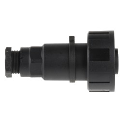 1 pcs - Bulgin Circular Connector, 9 Contacts, Cable Mount, Socket, Female, IP68, Standard Buccaneer Series