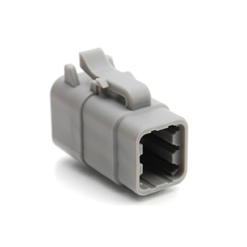 5 pcs - Amphenol Industrial, ATM Automotive Connector Plug 6 Way, Crimp Termination