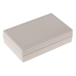 1 pcs - RS PRO White ABS Handheld Enclosure, Integral Battery Compartment, 96.5 x 61 x 25.5mm