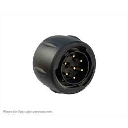 1 pcs - Souriau Circular Connector, 8 Contacts, Cable Mount, Socket, Male, IP68, IP69K, UTS Series