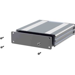 1 pcs - RS PRO Silver Anodised Aluminium Instrument Case, 80 x 108.5 x 30mm