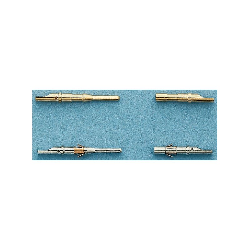 5 pcs - ITT Cannon Female Solder Circular Connector Contact
