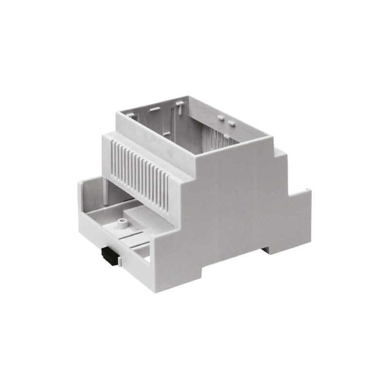 1 pcs - CAMDENBOSS Vented Enclosure Type CNMB Series , 71 x 58 x 90mm, Polycarbonate DIN Rail Enclosure