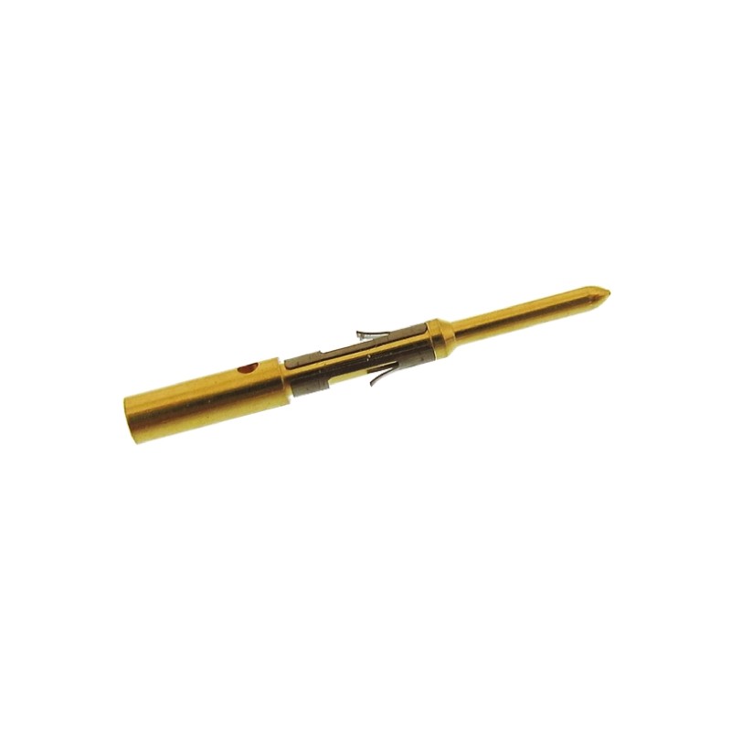 5 pcs - Lemo Male Crimp Circular Connector Contact, Contact Size 0.9mm, Wire Size 24 - 20