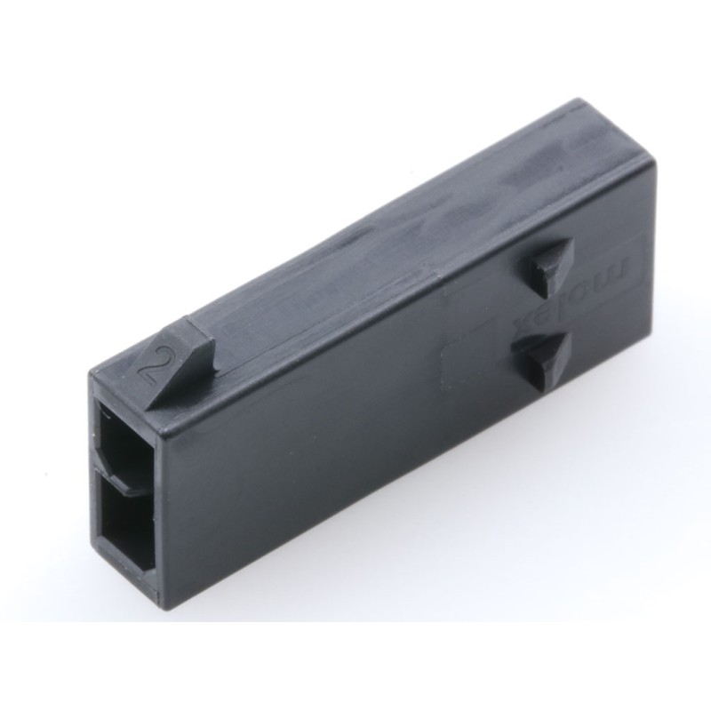 50 pcs - Molex, 215922 Plug Connector Housing, 3mm Pitch, 4 Way, 2 Row