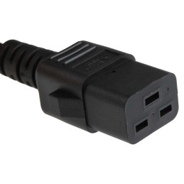 1 pcs - RS PRO IEC C19 Socket to Type G UK Plug Power Cord, 2m