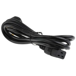 1 pcs - RS PRO IEC C19 Socket to Type G UK Plug Power Cord, 2m