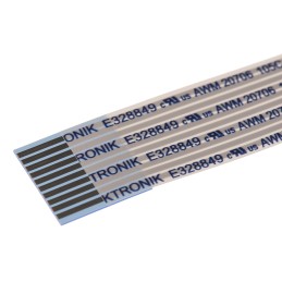 5 pcs - Wurth Elektronik WR-FFC Series FFC Ribbon Cable, 10-Way, 1mm Pitch, 50mm Length