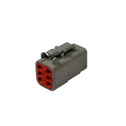 5 pcs - TE Connectivity, DEUTSCH, DEUTSCH DT, DEUTSCH DTM Automotive Connector Socket 6 Way, Wire Termination