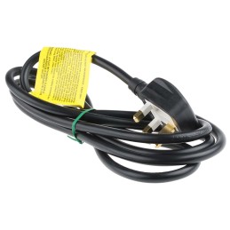 1 pcs - RS PRO Unterminated Type G UK Plug Power Cord, 2m
