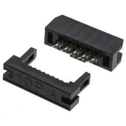 5 pcs - ASSMANN WSW 10-Way IDC Connector Socket for Cable Mount, 2-Row