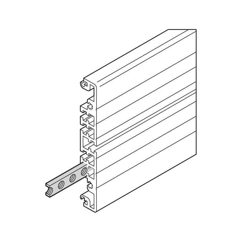 1 pcs - nVent SCHROFF Side Panel, 1HP