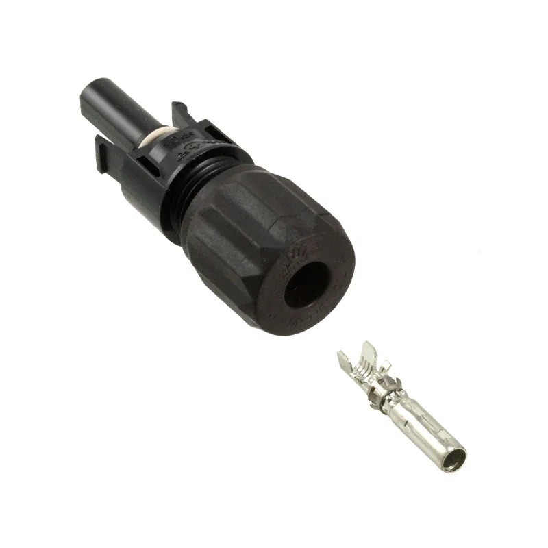 5 pcs - Amphenol Industrial H4 Series, Female, Cable Mount Solar Connector