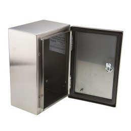 1 pcs - Schneider Electric Spacial S3X Series 304 Stainless Steel Wall Box, IP66, 300 mm x 200 mm x 150mm