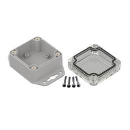 1 pcs - RS PRO Polycarbonate Enclosure, 40.1 x 61.3 x 61.1mm