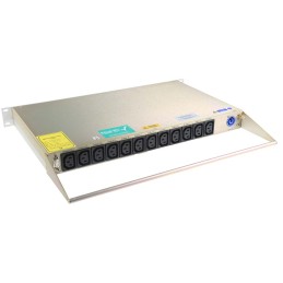 1 pcs - IEC C13 12 Gang Power Distribution Unit, 20A, 250 V, Fused