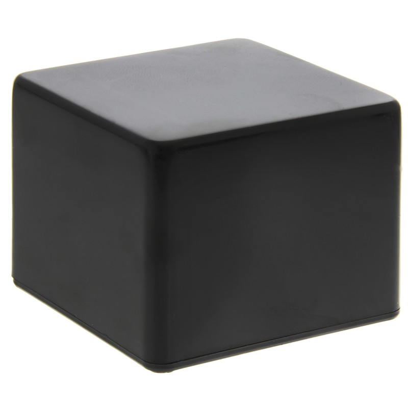 1 pcs - CAMDENBOSS 2000 Series Black ABS Enclosure, IP54, Black Lid, 55 x 55 x 42mm