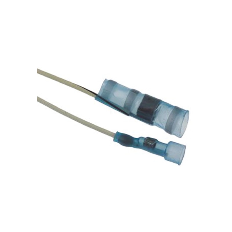 1 pcs - TE Connectivity Blue PVDF Solder Sleeve 32mm Length 0.3 - 6.3mm Cable Diameter