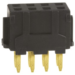 5 pcs - Hirose DF11 Series Straight Through Hole Mount PCB Socket, 8-Contact, 2-Row, 2mm Pitch, Solder Termination