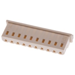 10 pcs - Molex, SPOX Female Connector Housing, 2.5mm Pitch, 10 Way, 1 Row