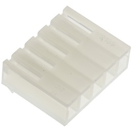 10 pcs - Molex, 2139 Female Connector Housing, 3.96mm Pitch, 5 Way, 1 Row