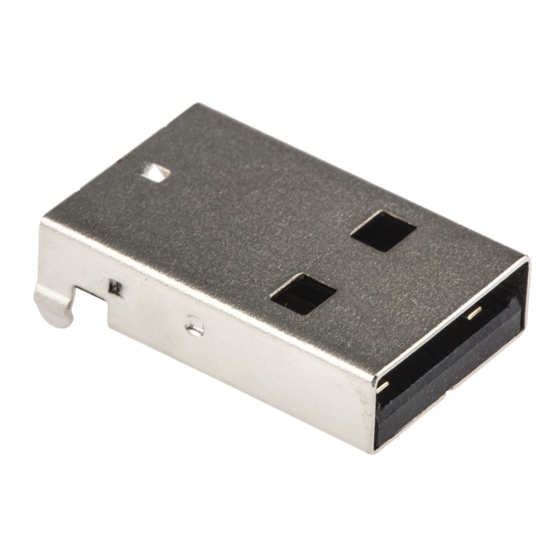 5 pcs - ASSMANN WSW Right Angle, SMT, Plug Type A USB Connector