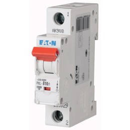 1 pcs - Eaton xPole PXL, S200 MCB, 1P, 10A Curve D, 400V AC, 48V DC, 10 kA Breaking Capacity