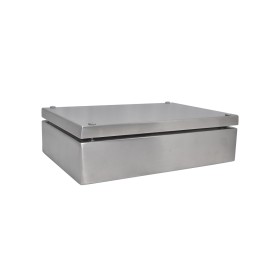 1 pcs - RS PRO 304 Stainless Steel Enclosure, IP66, 300 mm x 200 mm x 81mm