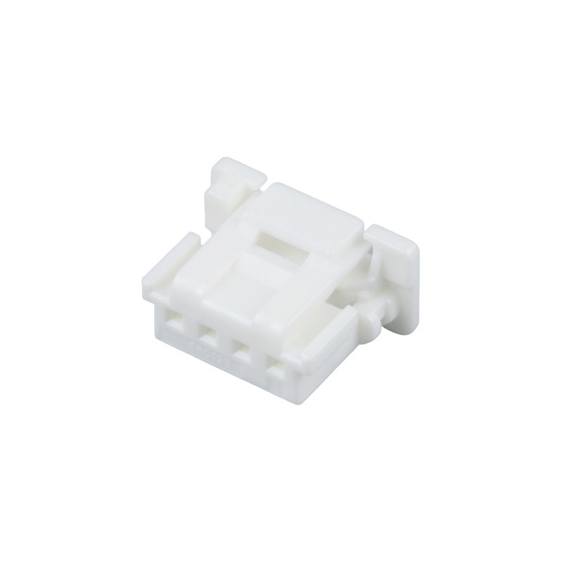 10 pcs - Molex, DuraClik ISL Female Connector Housing, 2mm Pitch, 4 Way, 1 Row