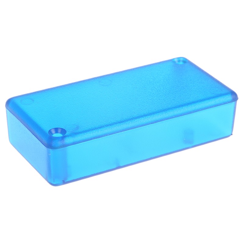 1 pcs - Hammond 1551 Series Blue ABS Enclosure, IP54, Blue Lid, 80 x 40 x 20mm