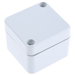 1 pcs - Fibox Grey ABS Enclosure, IP66, IP67, 52 x 50 x 40mm