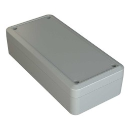 1 pcs - RS PRO Light Grey Polycarbonate Enclosure, IP54, 189.9 x 89.9 x 50.5mm