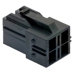 20 pcs - Molex, CP-6.5 Female Connector Housing, 6.5mm Pitch, 4 Way, 2 Row