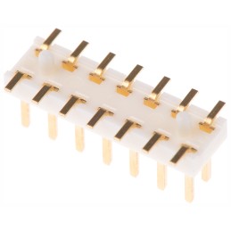 5 pcs - Hirose A3A Series Straight Surface Mount Pin Header, 14 Contact(s), 2.0mm Pitch, 2 Row(s), Unshrouded