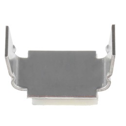 1 Bag of 100 - RS PRO Natural Aluminium Open Arm Clip, 12.7mm Max. Bundle