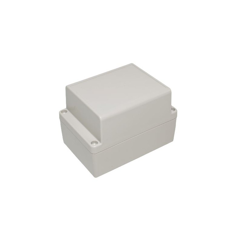 1 pcs - Hammond RP Series Light Grey ABS General Purpose Enclosure, IP65, Light Grey Lid, 125 x 85 x 85mm