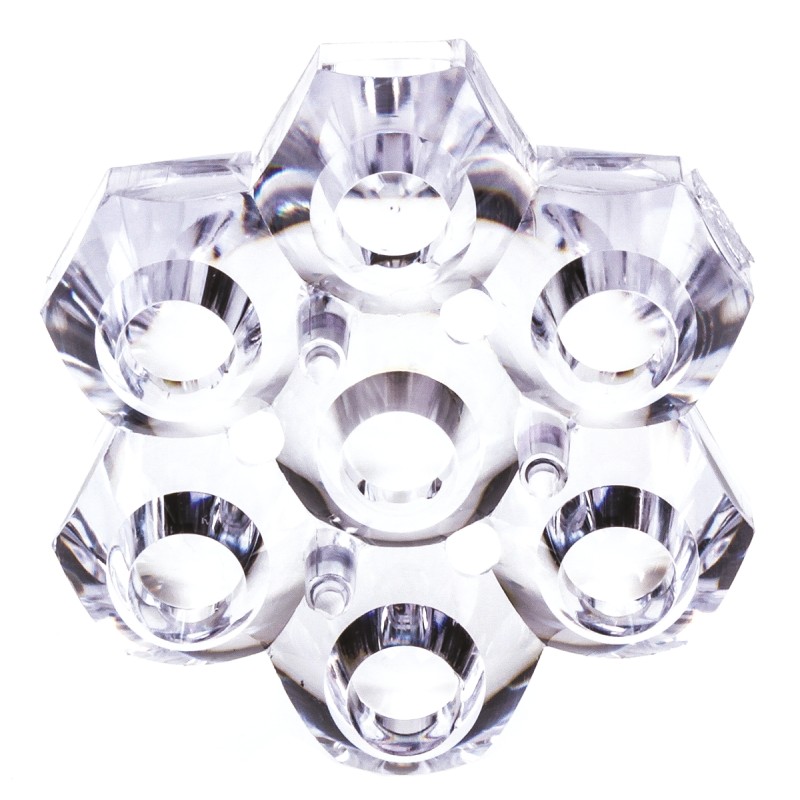 1 pcs - Polymer Optics 263 7-Way LED Lens