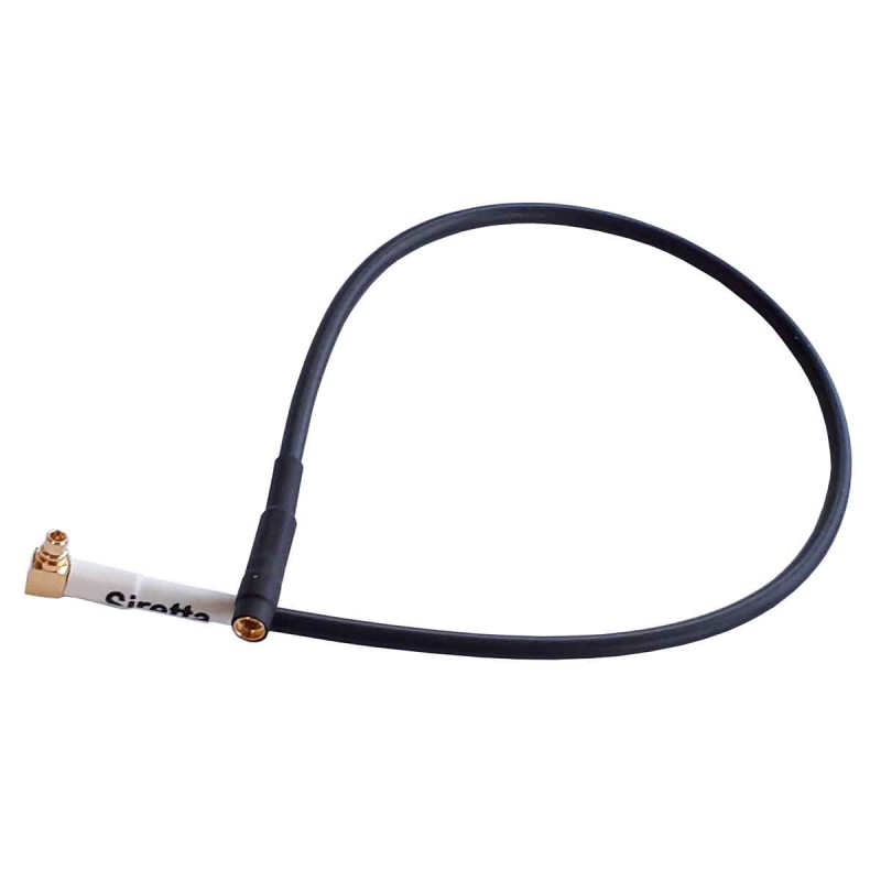 1 pcs - Siretta ASM Series Male MMCX to Female MMCX Coaxial Cable, 250mm, RG174 Coaxial, Terminated