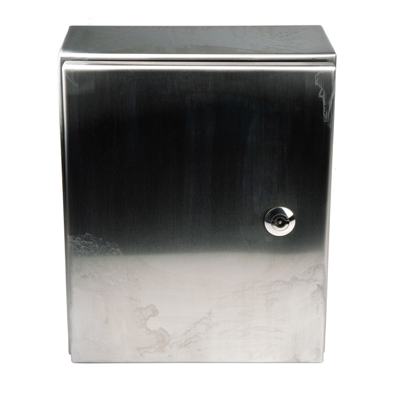 1 pcs - RS PRO 304 Stainless Steel Wall Box, IP66, 300 mm x 250 mm x 150mm