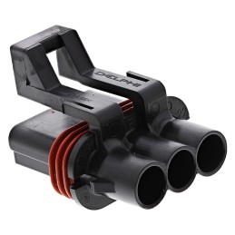 1 pcs - Delphi, Metri-Pack 280 Automotive Connector Socket 3 Way, Crimp Termination