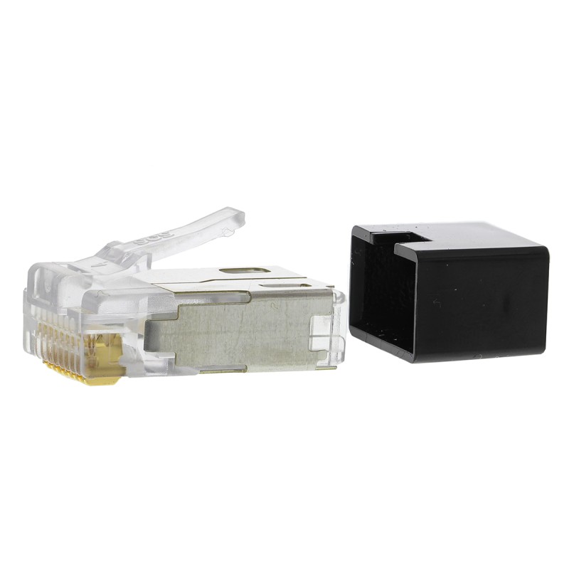 5 pcs - Bel-Stewart 940-SP Series Male RJ45 Connector, Cable Mount