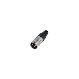 1 pcs : RC3M-D - XLR Connectors 3P MALE XLR CBL CONN NICKEL/SILVER - BUL